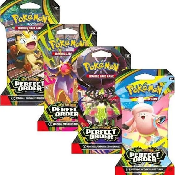 Pokemon TCG: Mega Evolution Perfect Order - Sealed Sleeved Booster Pack