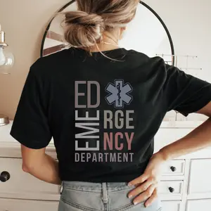Emergency Department Nurse Shirt, ER Nurse Shirt, ER Tech Shirt, Emergency Nurse Shirt, Emergency Medicine, Nurse Gift, Emergency Room Shirt