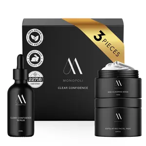 Monopoli Skin Clear Confidence Set | Targeted Skincare for Blemish-Free, Balanced Skin | Clear Acne Fast | Add to Cart Now for a Clearer, Healthier Complexion!