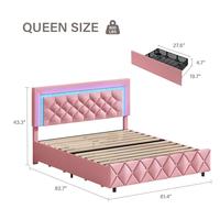 Queen Size Pink