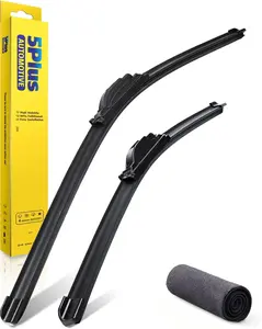 28"+17" Windshield Wipers Blade Replacement for Nissan 2007-2013 Altima/2009-2014 Maxima Wiper Blades-Front All-Weather Beam Wiper Blades Exact fit J-Hook Type Wiper Arms (Pack Of 2)