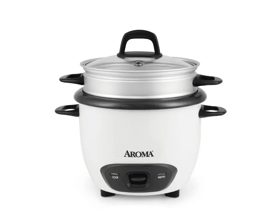 Aroma 6-Cup (Cooked) / 1.5Qt. Rice & Grain Cooker, White, New, ARC-743-1NG Aroma 6-Cup (Cooked) / 1.5Qt. Rice & Grain Cooker, White, New, ARC-743-1NG