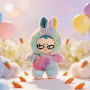 Grouchito "All-Nighter Alert" Plush Blind Box Series — Cool & Stylish Plush Keychain Figurines
