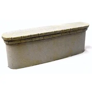 Chooch 9832 N, Double Concrete Bridge Pier, 2 Pieces