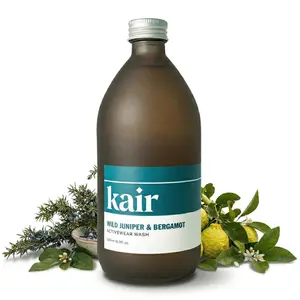 Kair Activewear Wash - Wild Juniper & Bergamot | Plant-Based Laundry Detergent for Gym & Sports Clothes, 16.9 Fl Oz, Vegan, Cruelty-Free, Biodegradable, Deep Cleans & Deodorizes Fabrics