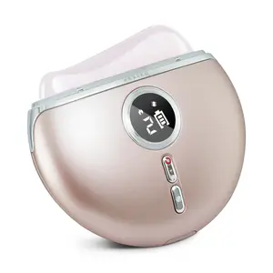 Alpenglow Electric Gua Sha Device, Rose Quartz Gua Sha Facial Tools with Heat and Vibration, Gua Sha Face Massager for Lymphatic Drainage, Lift, Puffiness, Rejuvenation and Natural Glow Vibrationmachines