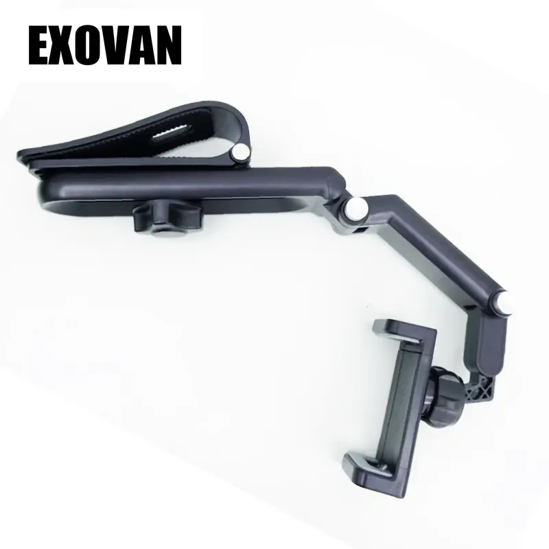 New 1080° Multi-function Sun Visor Universal 360 Degree Rotating Phone Holder Suitable for Any Scene Car Holder - Rotatable and Retractable, Auto Accessories, Accessories For Car