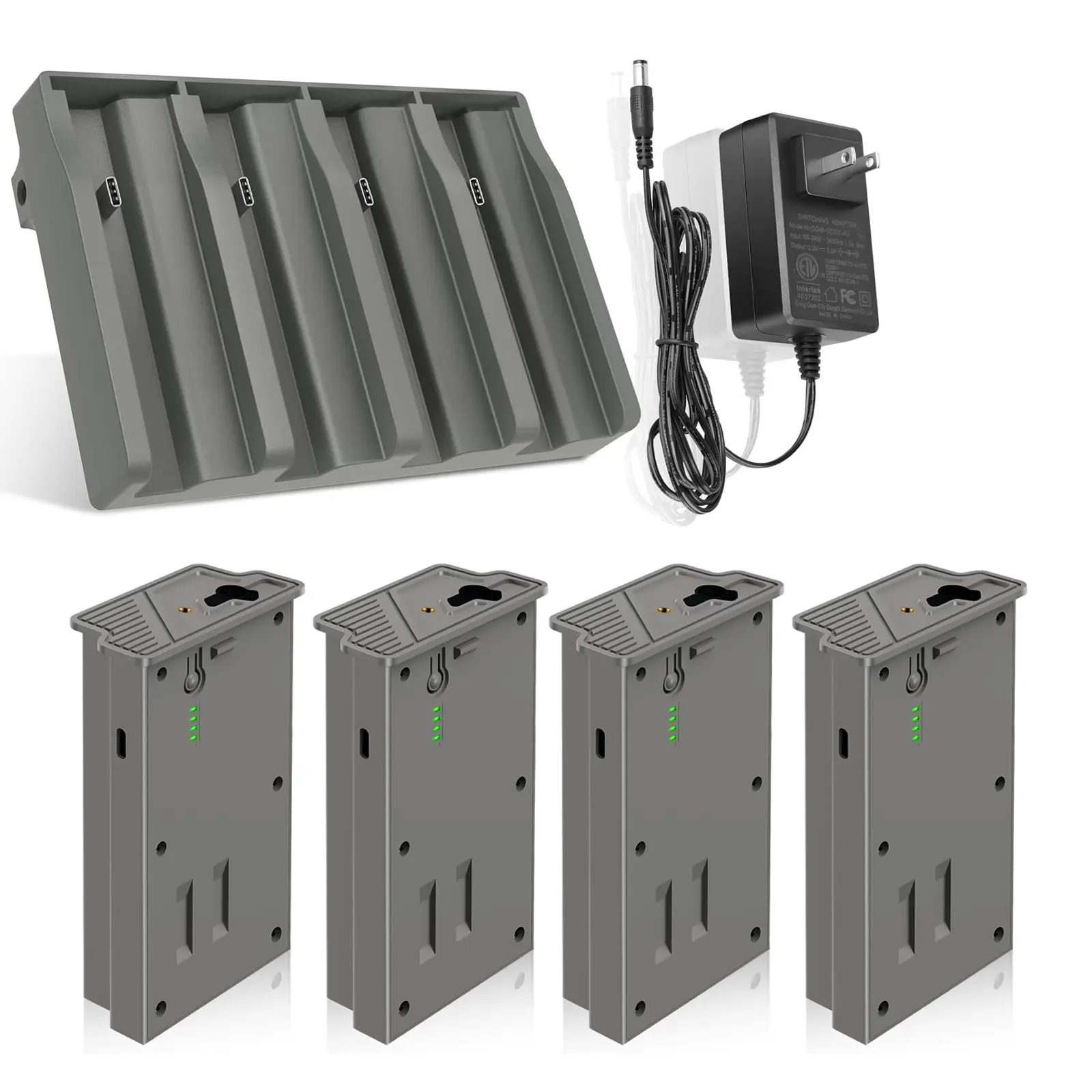 【Hunting season】4 Pack Hunting Camera Battery 6000mAh Rechargeable for Reveal X Gen 2.0 3.0 X Pro XB SK with USB C Port & Indicator Lights Long Lasting Durable Design,TikTokShopBlackFriday