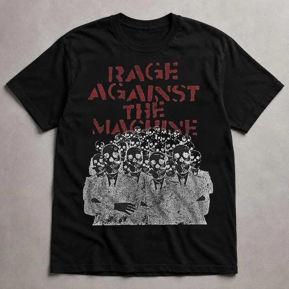 Rage Against the Machine Tour Style T-Shirt, Vintage Rock Music Graphic Tee