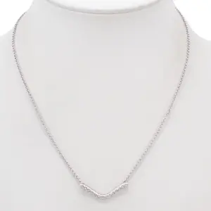 Pre-owned Christian Dior Rhinestone Necklace DIO1027