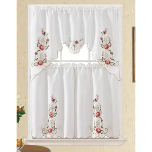 Bt358- Polyester Kitchen Curtain
