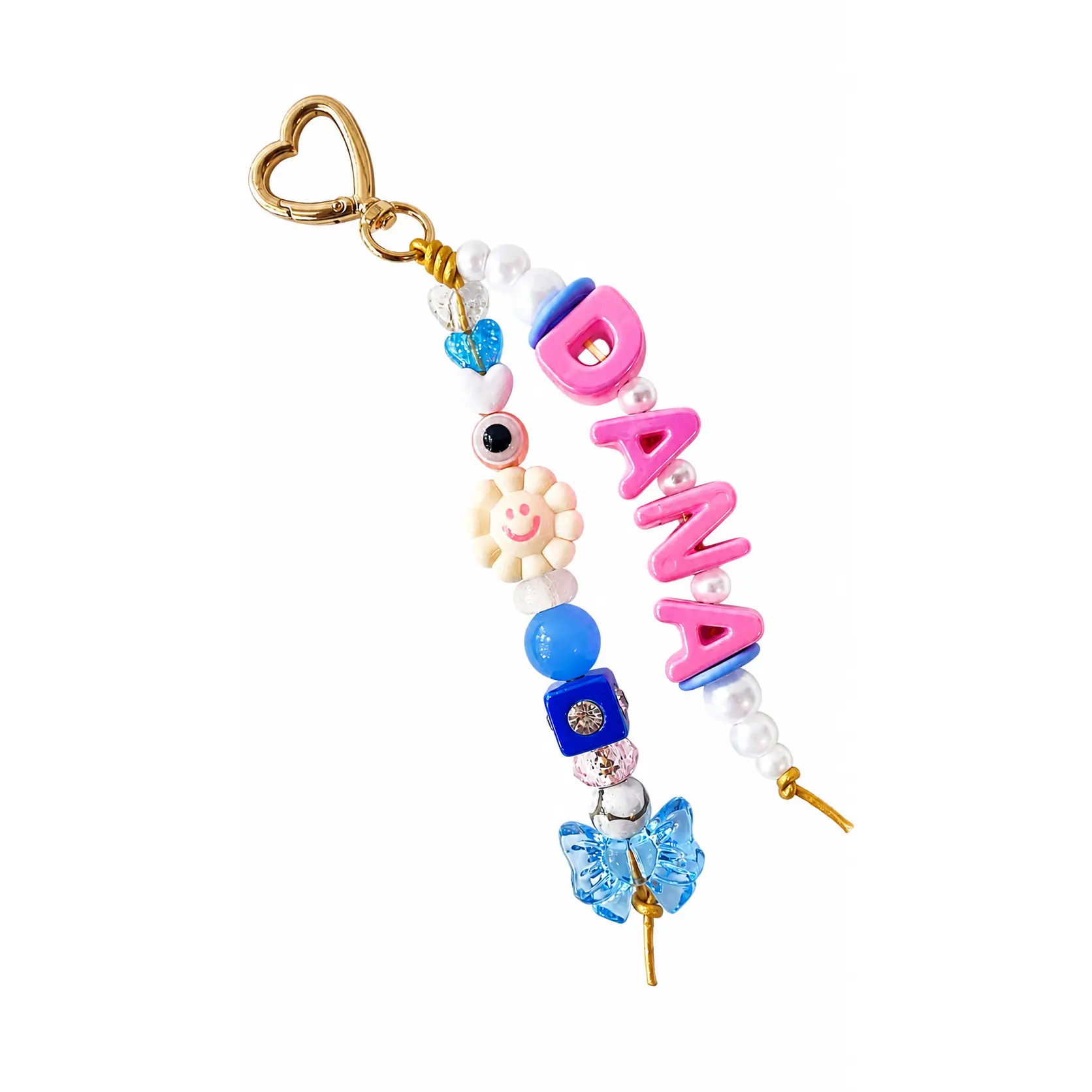 Leather Personalized Bag Charm