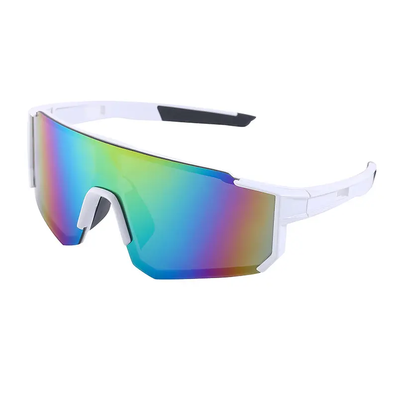 Integrated Shield Bike Glasses for Men & Women - Lightweight Windproof Eyewear, Anti-UV Protective Gear for Outdoor Cycling, Outdoor Cycling Glasses