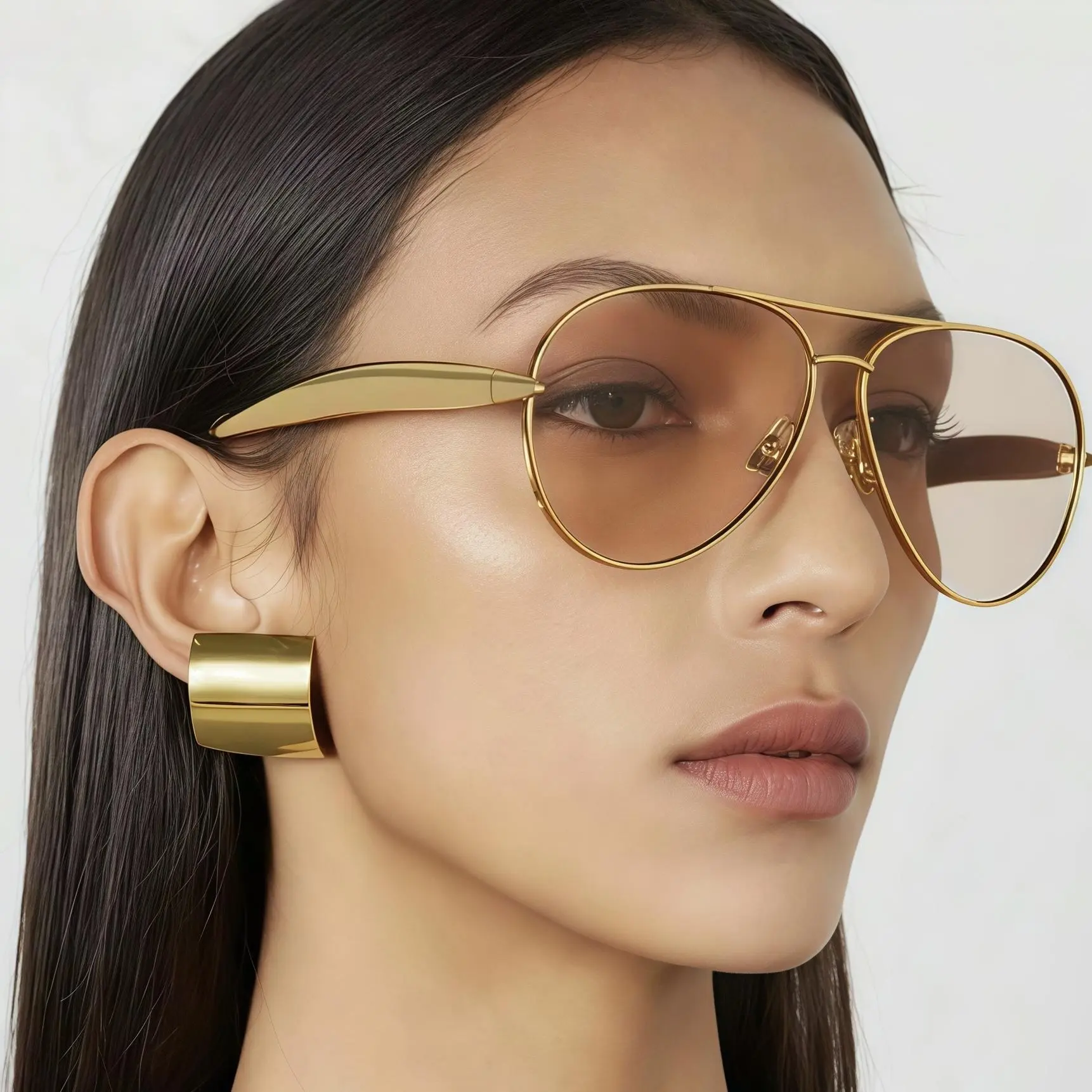 Women's 1950s Style Retro Frog Flair Full Rim Sunglasses - UV Protection Mirrored Lenses, Metal Frame, Bold Look Trendy Eyewear, Aesthetic Beach Accessories for Outdoor Sports, Beach Parties