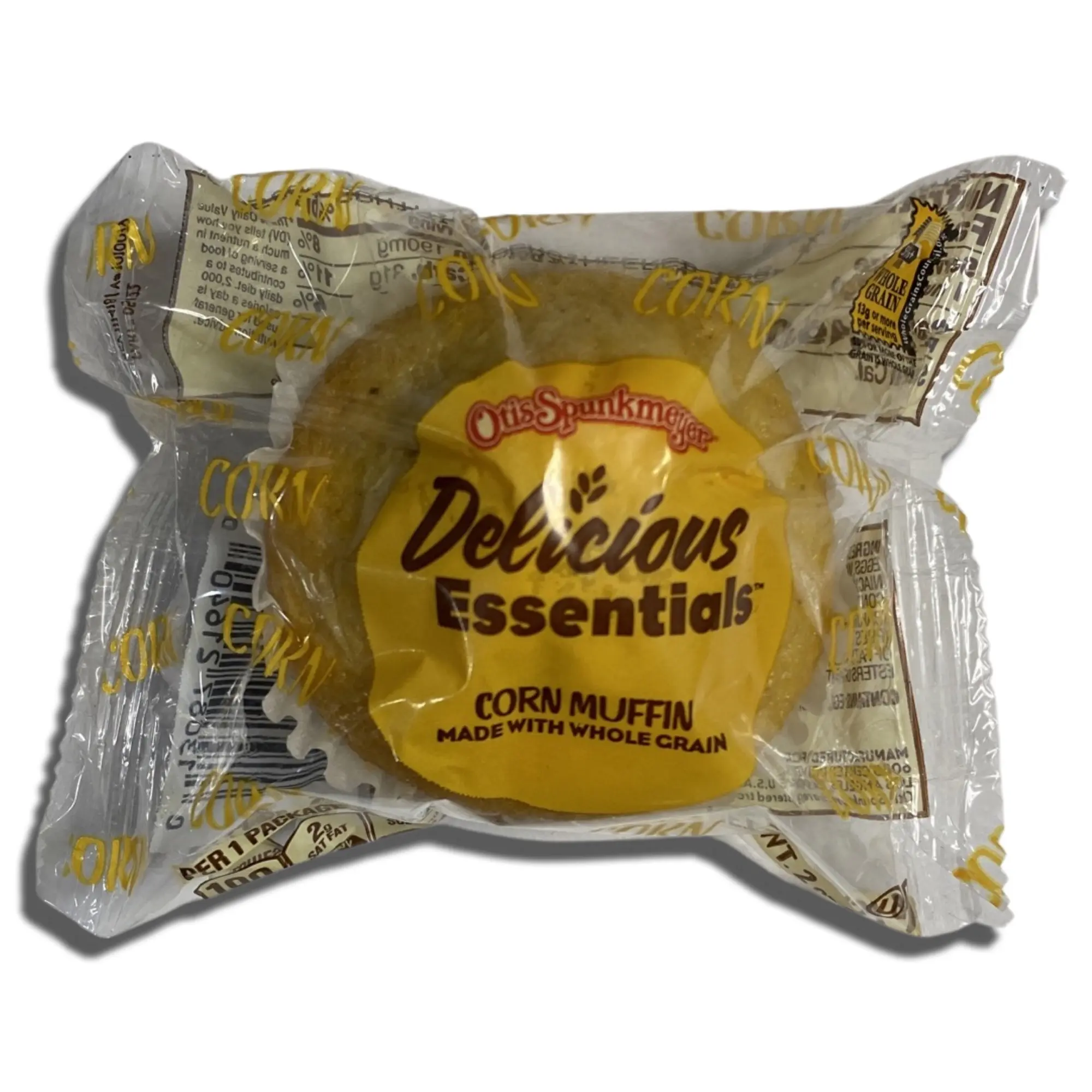 Otis Spunkmeyer Delicious Essentials Individually Wrapped Corn Muffins, 12 Pack