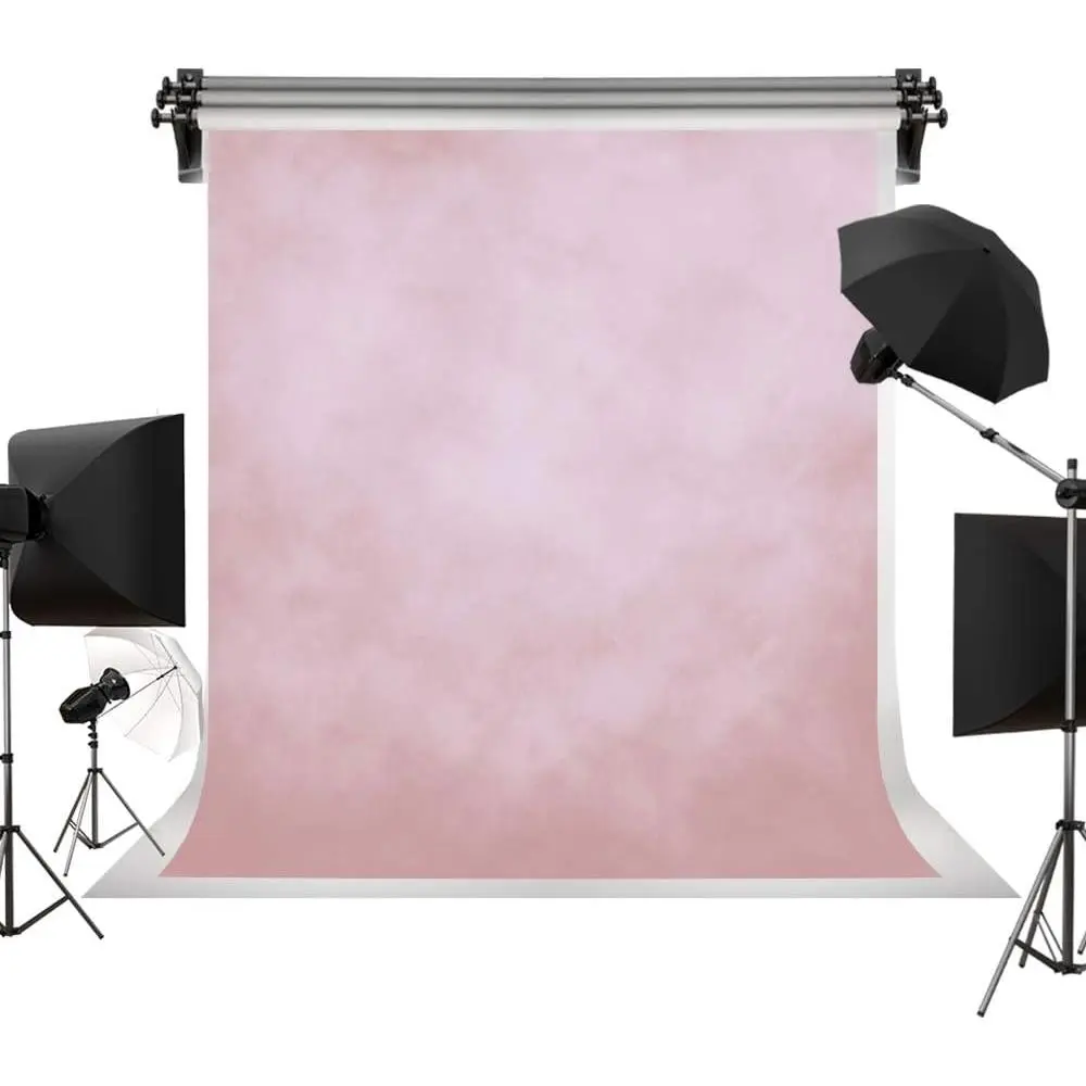 5x7ft Retro Portrait Backdrop Abstract Pink Backdrops for Valentine's Day Photography Studio Backgrounds