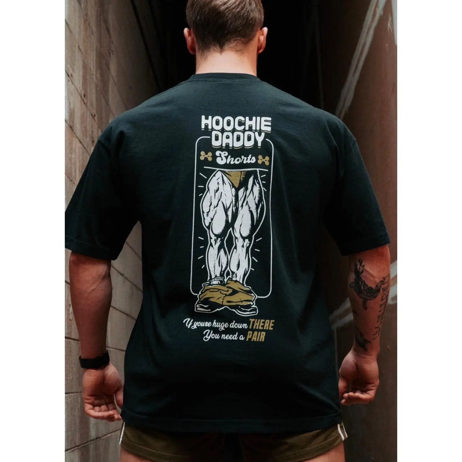 HOOCHIE LEGS (BLACK) OVERSIZED