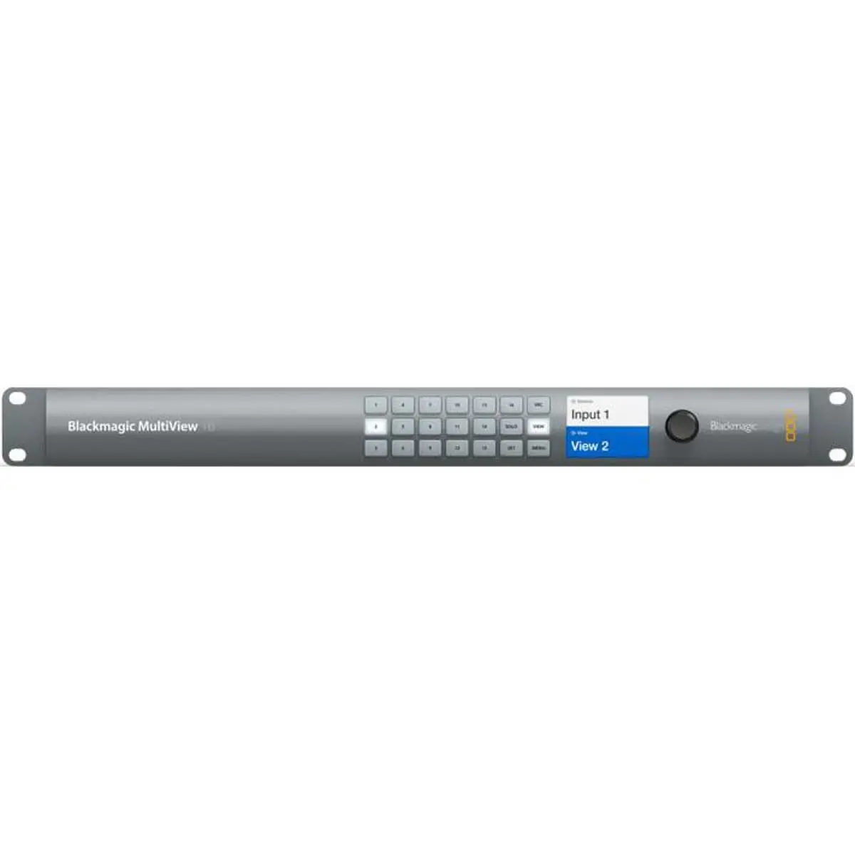 Blackmagic Design MultiView 16 Multi Viewer, 16x SD-SDI/HD-SDI/6G-SDI Inputs, 16x SDI Loop/4x SDI Plus/HDMI/2x HD-SDI/2x 6G-SDI Outputs, SD/HD/2K/4K Format Support