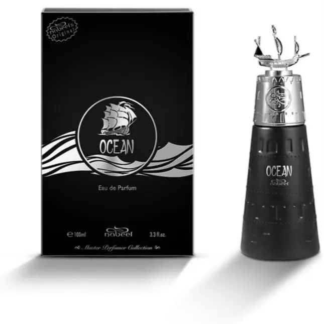 Nabeel Ocean Unisex Spray Fragrance - 3.4 oz (100ml) - Fresh, Natural Scent with Vanilla, Violet Ingredients - Single Item for Anniversary Gifting - Beauty & Personal Care Fragrance