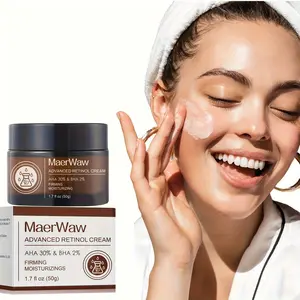 Retinol Moisturizing Cream, Contains Retinol & Hyaluronic Acid, Moisturizes & Firms Skin, Suitable for Dry Skin, All Skin Types, Unisex Skincare