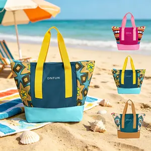 Women's Large Waterproof Travel Tote Bag - Beach Bag for Daily Sports & Outdoor Use