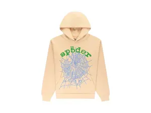 Sp5der OG Web V2 Hoodie Cream (men) by StockX