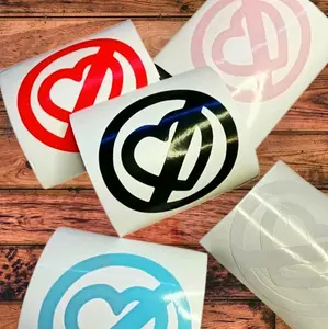 Pero No Te Enamores Waterproof Window Car Decal Sticker Calcomania for Car Vehicle Decoration Windshield Sticker in Different Colors