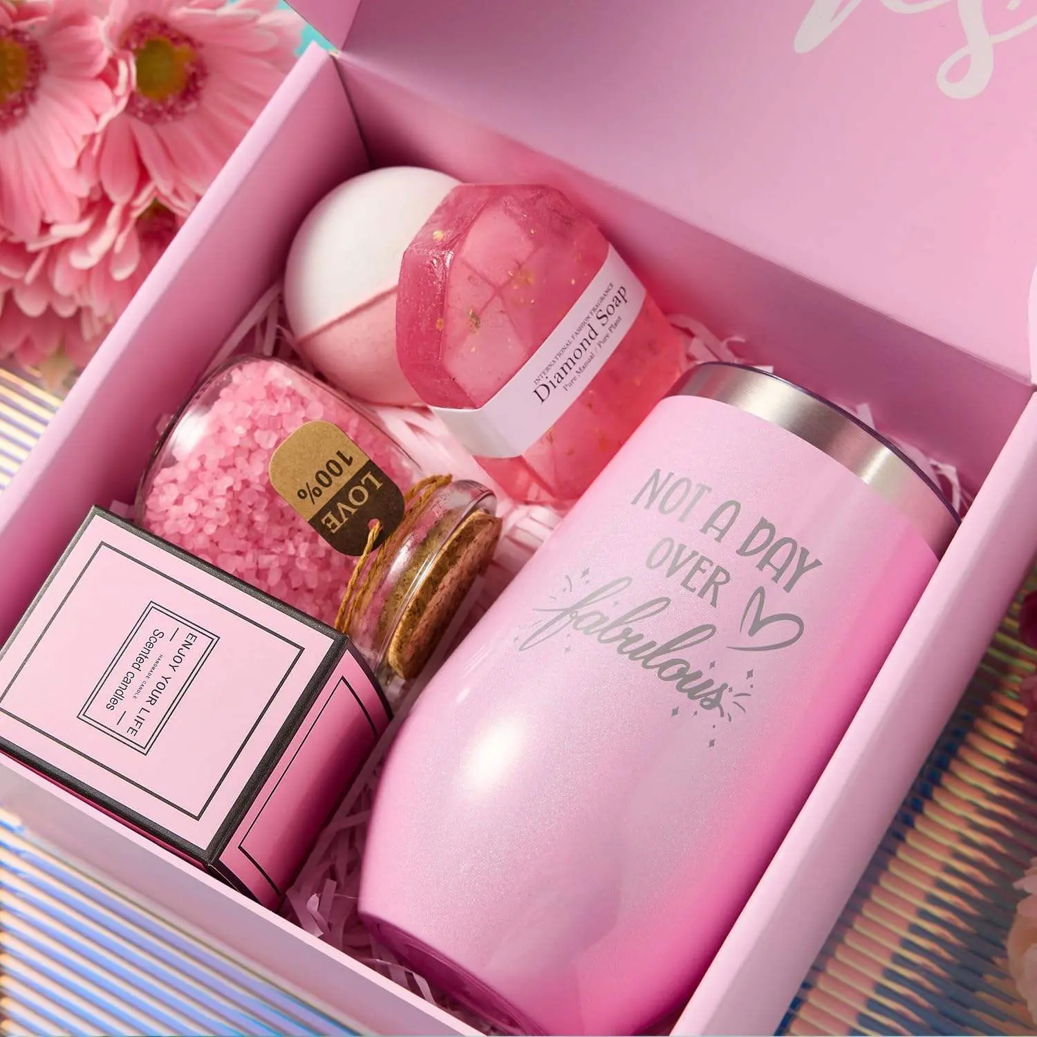 Best Teacher Appreciation Gifts,16 OZ Insulated Tumbler for Women Teacher,Unique Gift Ideas from Students - Spa Basket Box for New Teachers,Christmas Gifts for Teachers