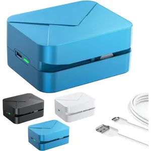 Rechargeable Electric Letter Opener Automatic Envelope Slitter with Safe Hidden Blade 1500 Cuts per Charge Portable Mail Opener for Office Home Desk Elderly Friendly No Battery Needed