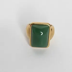 Orquídea Green Ring Stainless Steel (Anillo)
