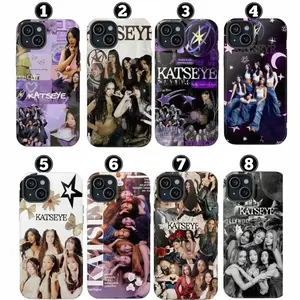 KATSEYE Phone Case v2 Touch - Gnarly - Gabriela | SIS & Beautiful Chaos Era | K-Pop Girl Group Phone Case, Compatible with iPhone X, 11, 12, 13, 14, 15, 16, 17 & more
