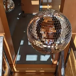 Silver Color Reflective Disco Ball, Multi-Functional Party Decor, Perfect for Singles Parties, Halloween, Christmas, New Year Celebrations