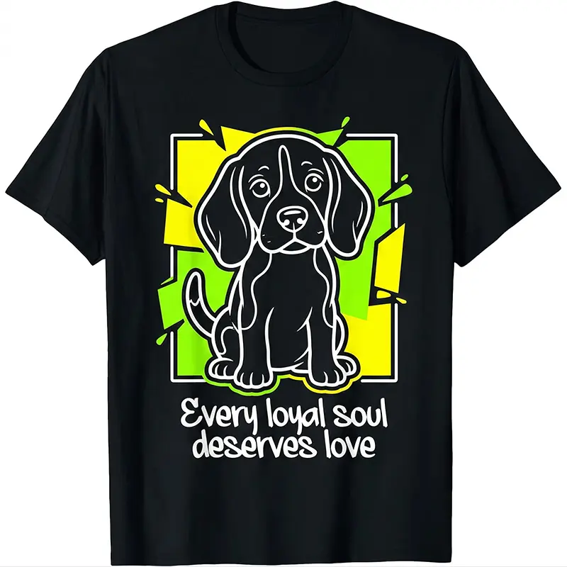 Sentimental Beagle Dog Loyalty Shirt Dog Mom Dad Pet Lover Casual Graphic Top