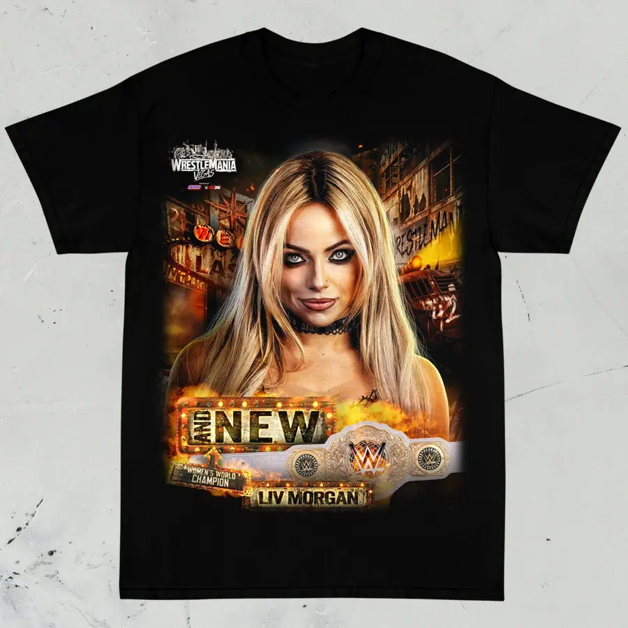 Liv Morgan Women Superstars WWE Men's T-Shirt