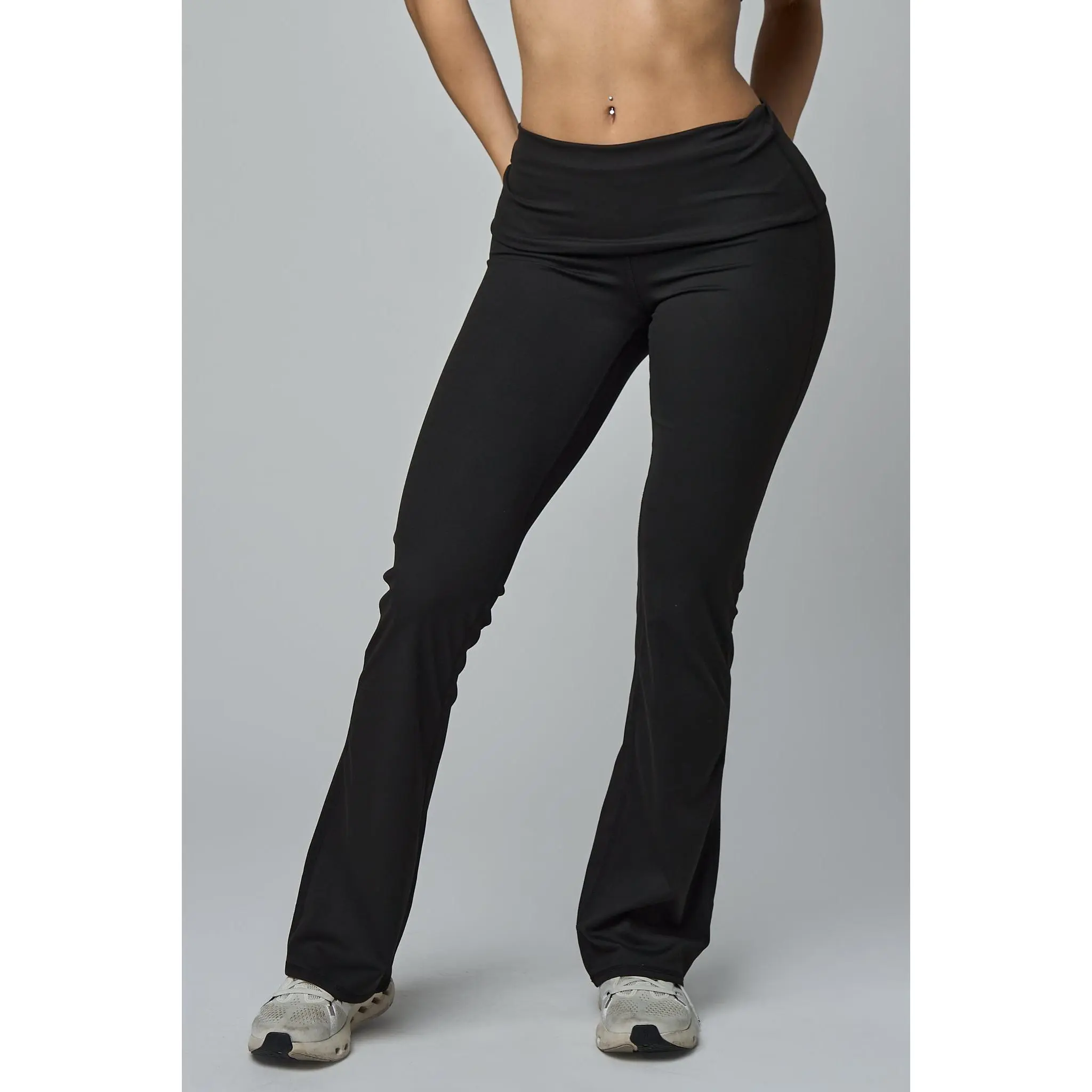 Sierra Sculpt Foldover Flare Leggings