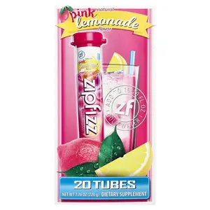 Zipfizz Energy Drink Mix, Pink Lemonade, 20 Tubes, 0.39 oz (11 g) Each