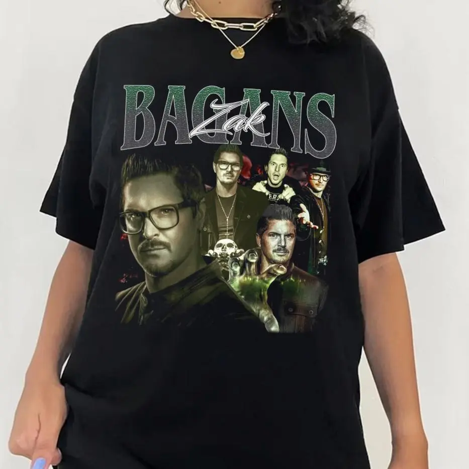Zak Bagans The Haunted Museum Horror Vintage Graphic Shirt HY7529