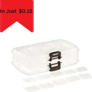 Premium Adjustable Double-Sided StowAway Tackle Box for Ultimate Tackle Storage