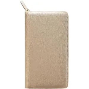 Zipper Leather Cover for Hobonichi Weeks/Weeks Mega - with Pen Loop, Card Slots, and  Pocket