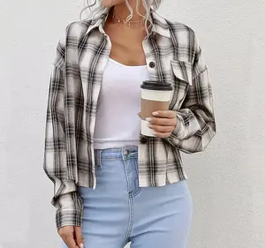 Cropped flannel