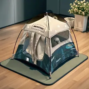 Miniature Dollhouse Camping Tent Playhouse Playset, Perfect for Christmas, Halloween & Easter Decoration, Ideal for Miniature Enthusiasts