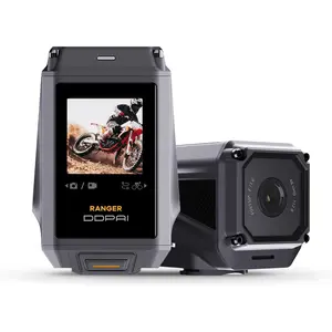 DDPAI Ranger 4K Action Camera Anti-Shake, IP67 Waterproof, Night Vision, Touchscreen, 64G eMMC, 5G WiFi, GPS, and Data Recording Perfect for Cycling, Motorbike, and Travel