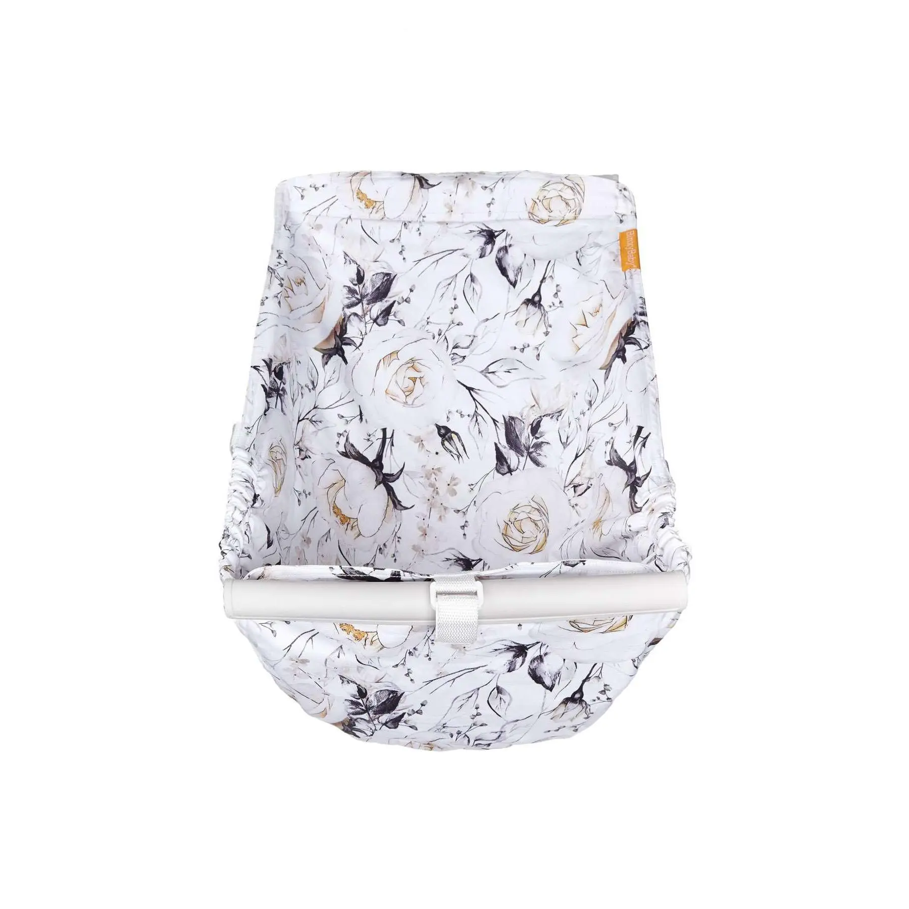 Baby Shopping Cart Hammock | Coming Up Roses Beautiful Floral Print