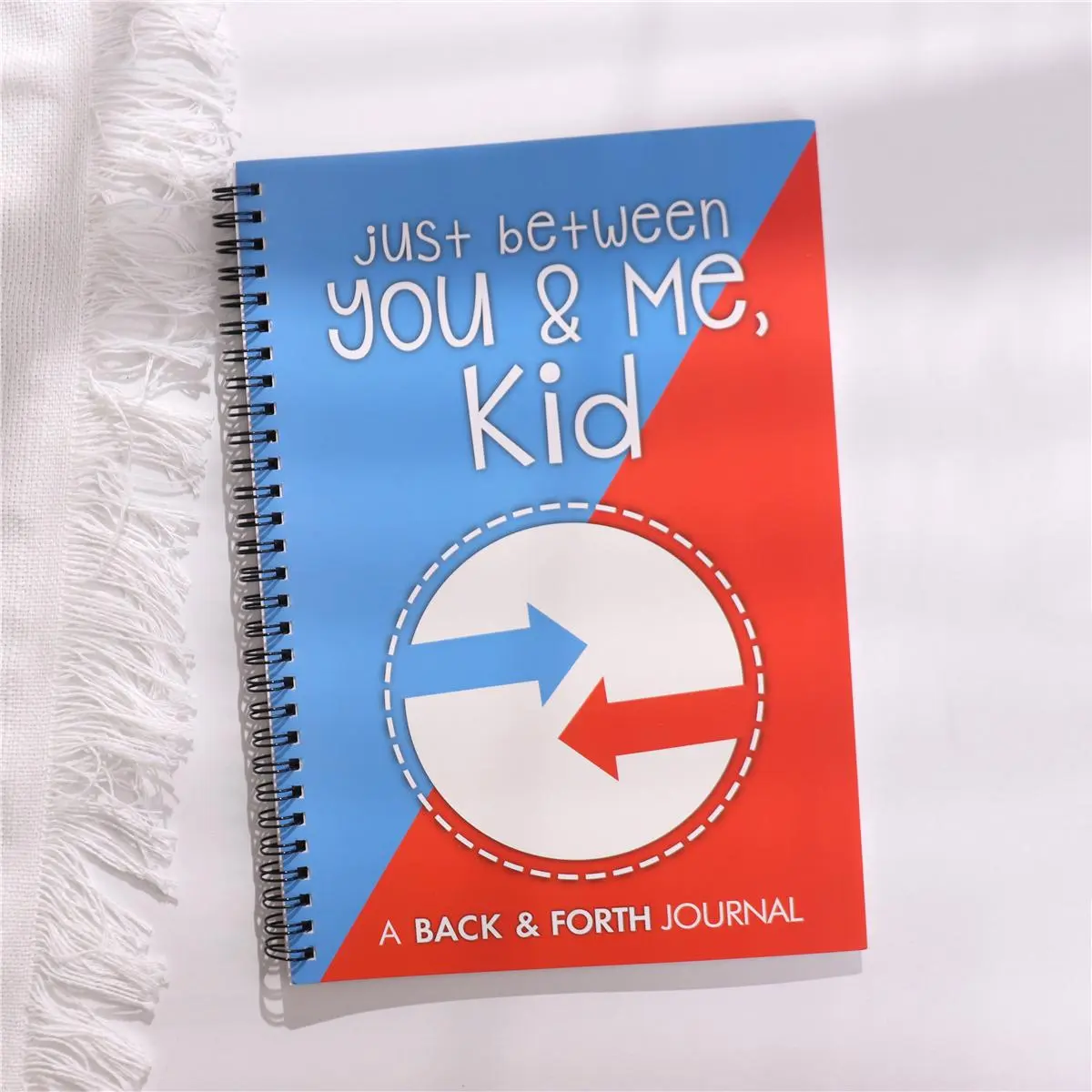 Just Between You & Me Letter Pattern Journal Notebook, Journaling Notebooks, Journal Notebook without Pen, Journal Book for Parents & Kids, Office Stationery & Supplies, Office Accessories, Daily Guided Journal, Funny Gift