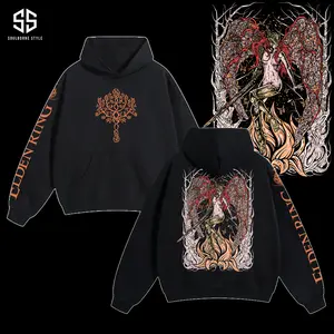 [Soulsborne Style] Vintage Malenia, Blade of Miquella - Elden Ring Unisex Hoodie, Soulsborne Gaming Apparel, Game Shirt, Video Game Clothes, Boy Merch, Gift For Him, Gift For Her, Soulslike Streetwear