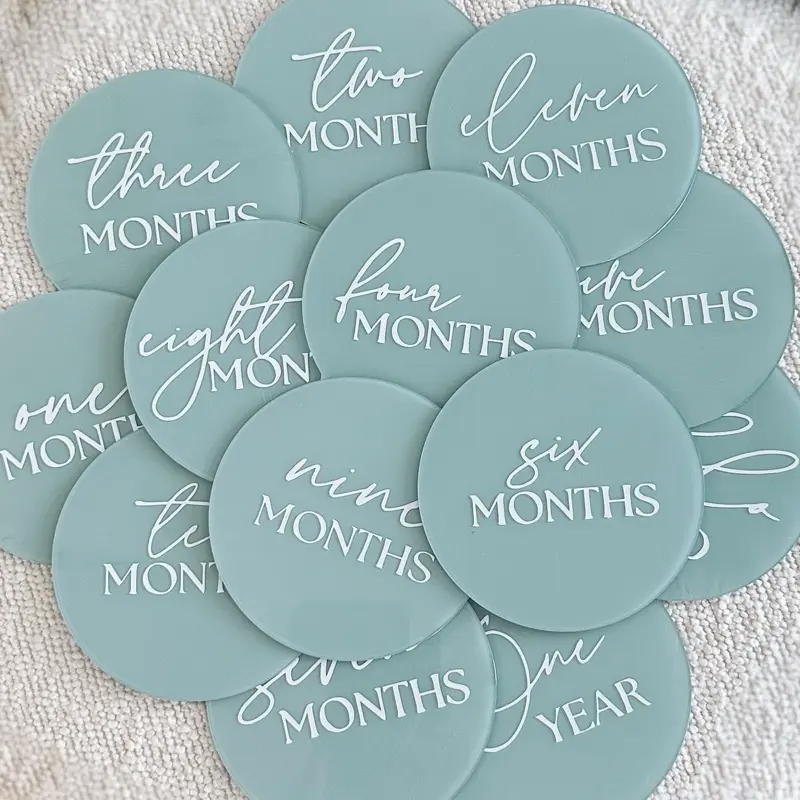 Baby Milestone Markers + Hello World