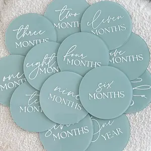 Baby Milestone Markers + Hello World