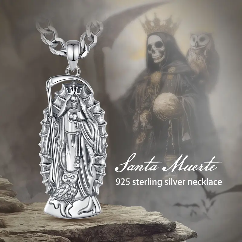 Holy Death Santisima Muerte Car Vinyl Decal Holy Death Santisima Muerte Car Vinyl Decal