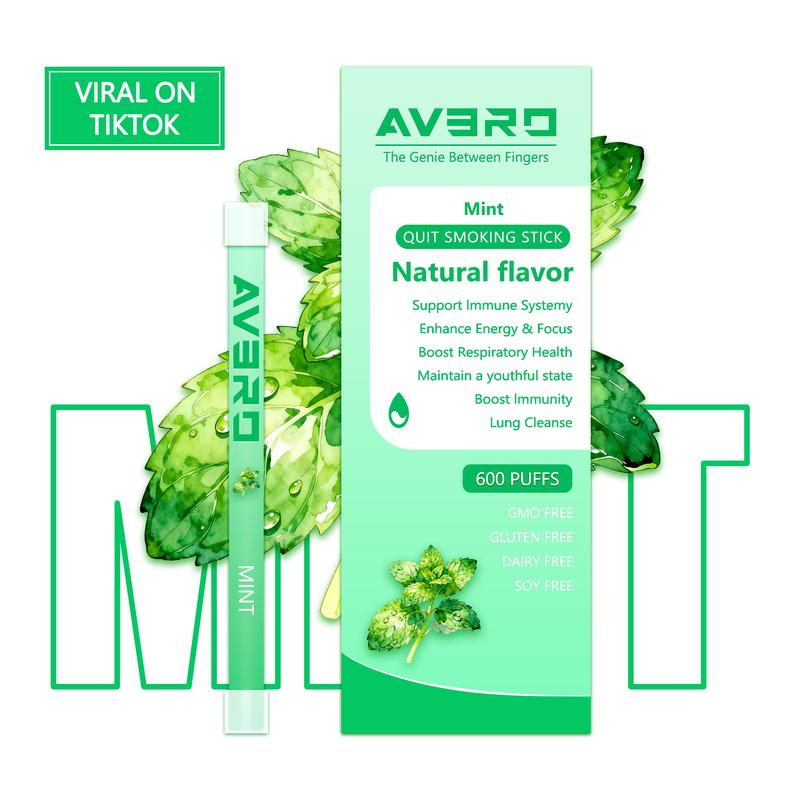 AVERO Watermelon Strawberry Pineapple Mint Melatonin Diffusion Pen Natural Aromatherapy Therapy Cleanses Lungs Improves Breathing Boosts Energy Enhances Immunity - Aromatic Woody