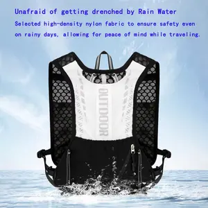 Unisex Lightweight Hiking Vest Backpack, Cycling Bag for Outdoor Adventures, Marathon Gear, Versatile Trail Pack for Men and Women